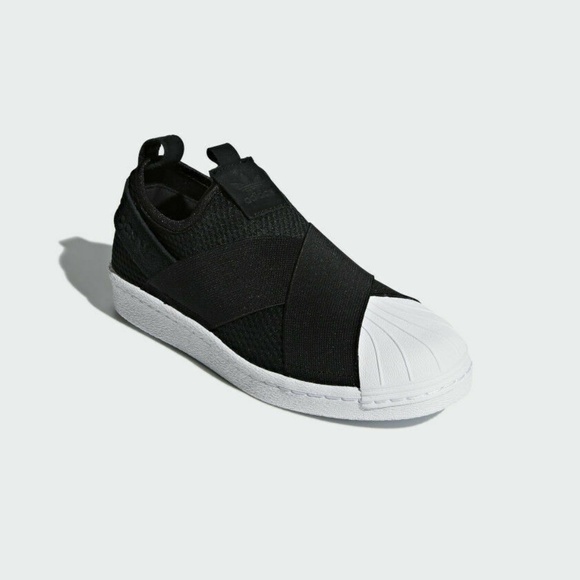 Adidas Originals Women's Superstar Slip-on Shoes - Picture 1 of 4